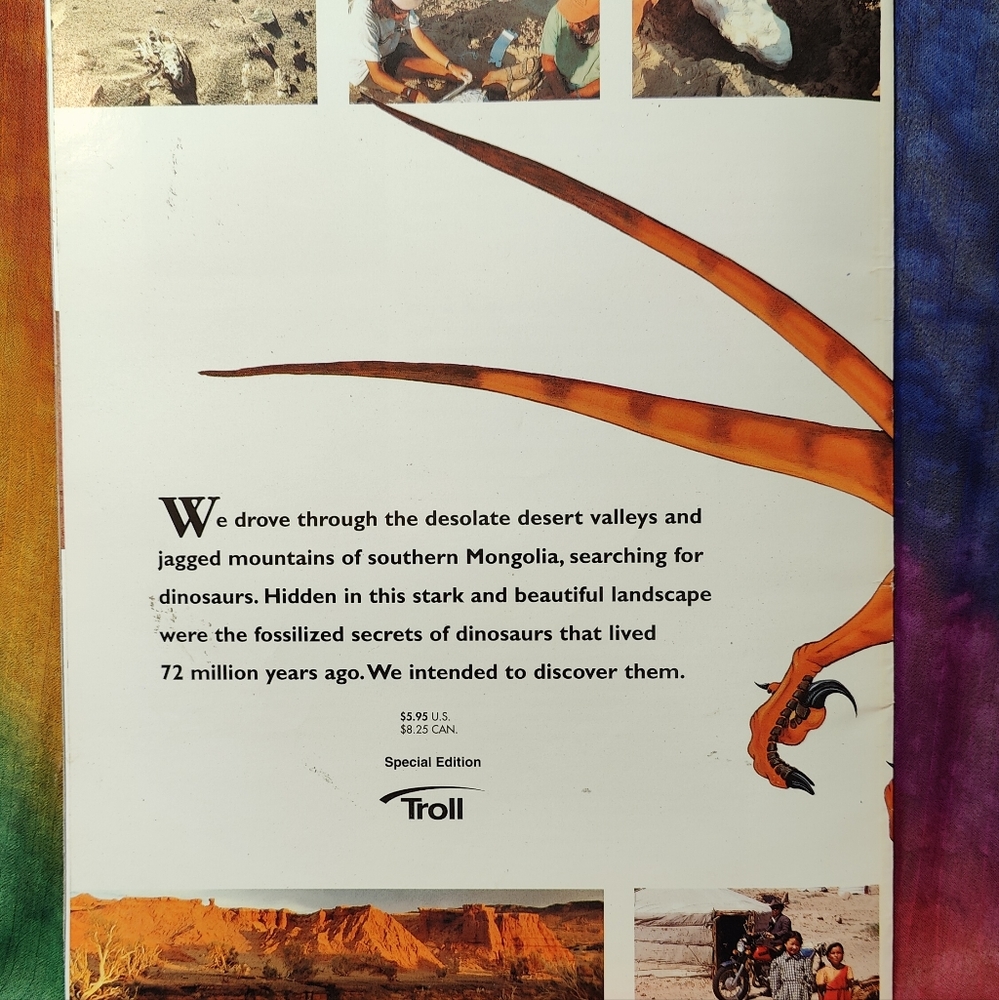 🍄SEARCHING FOR VELOCIRAPTOR Book - Picture 2 of 6